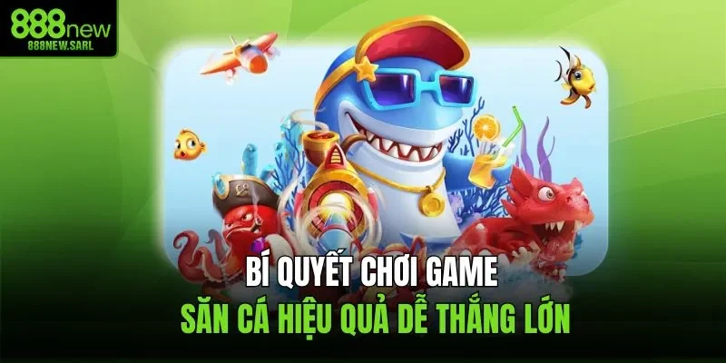 Bí quyết chơi game săn cá hiệu quả dễ thắng lớn